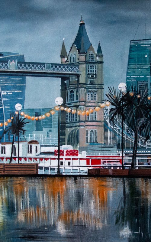 EVENING IN LONDON by Tetiana Tiplova