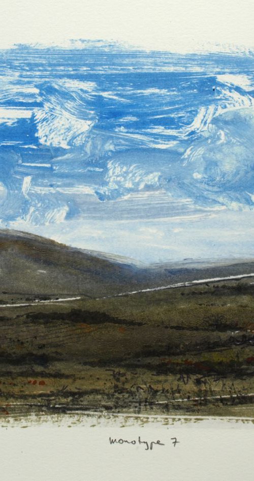 Monotype 7 by Aidan Flanagan Irish Landscapes