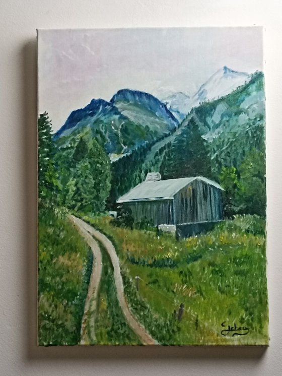 House in the mountain