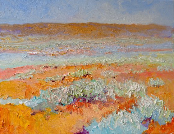 Desert Light Across the Valley