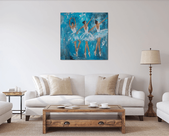 Dance in blue