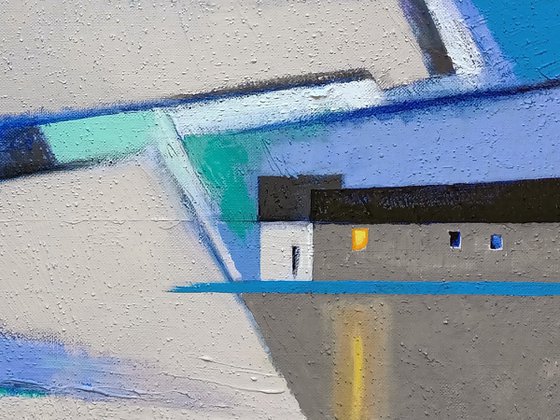 Winter Abstract Landscape