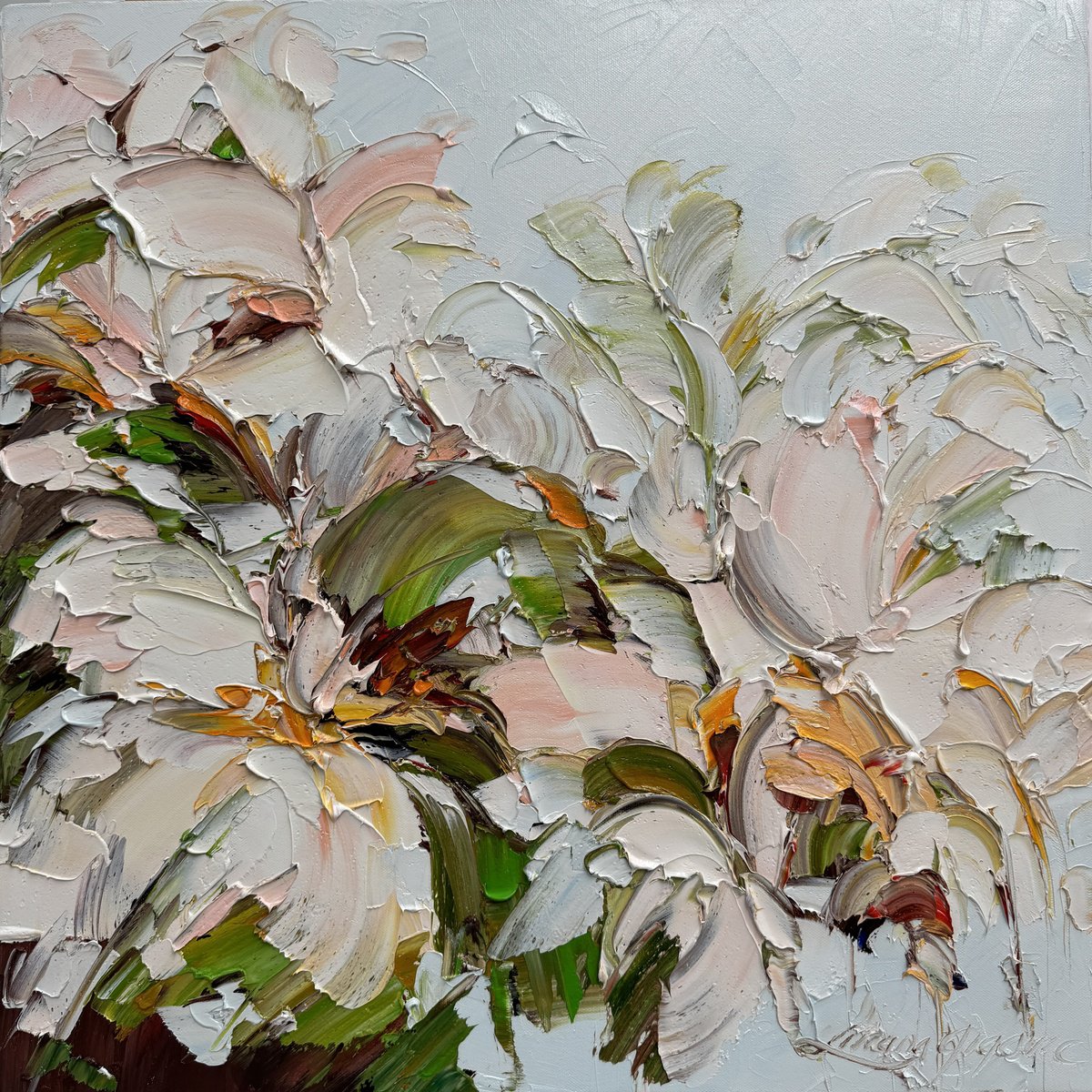 White magnolia No 24 by Liliana Gigovic