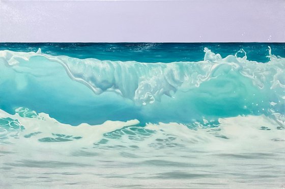 Teal Harmony. Seascape