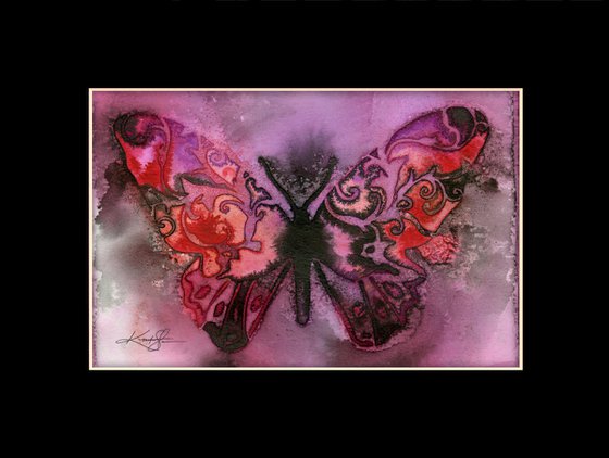 Alluring Butterfly 6 - Painting  by Kathy Morton Stanion