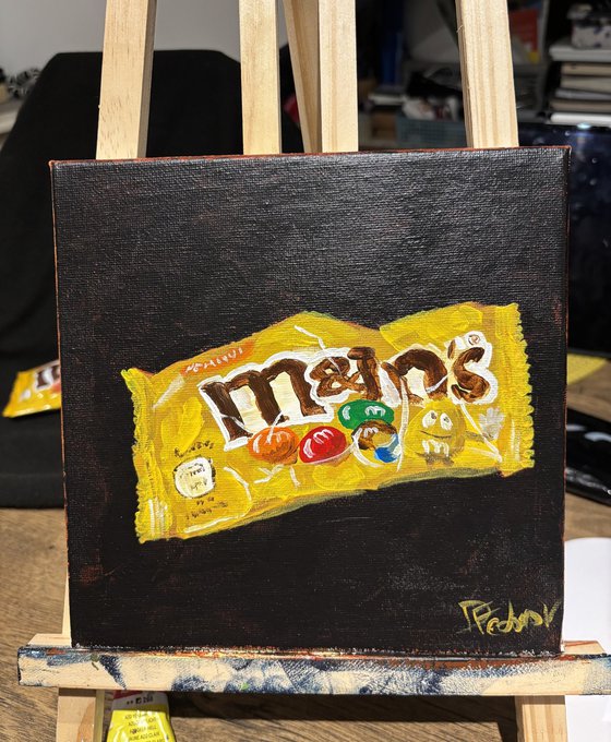 Pop Art Still Life: M&M's