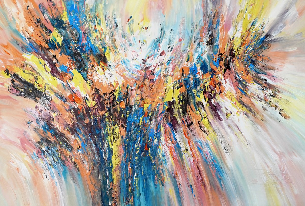 Magical Energy D 1 By Peter Nottrott, 61 X 41, Artwork For Sale On Artfinder