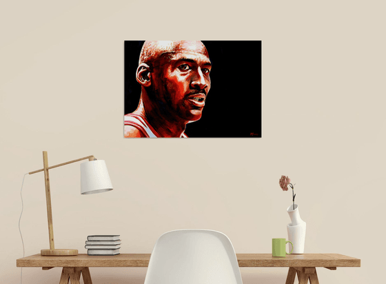 Michael Jordan Chicago Bulls NBA Legend