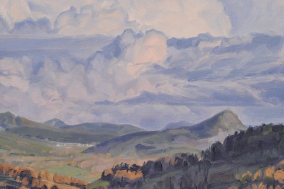 November 15, cloud over the Roches de Mariol