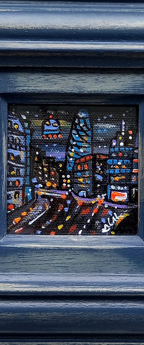 Little Night Time London by Maria Luisa  Azzini