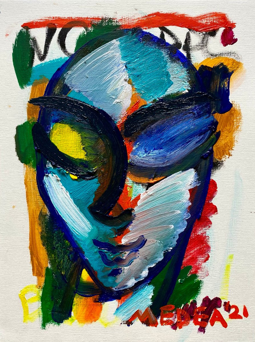 Abstract Face I by Medea