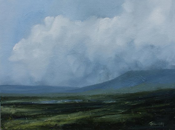 Rolling Clouds, Irish Landscape