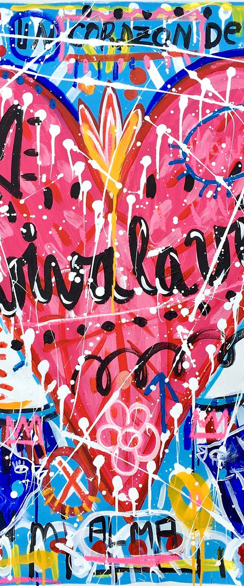 Viva la Vida Cuore by Mercedes Lagunas
