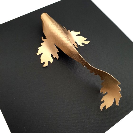 Extra Big Fantasy Gold Koi #16