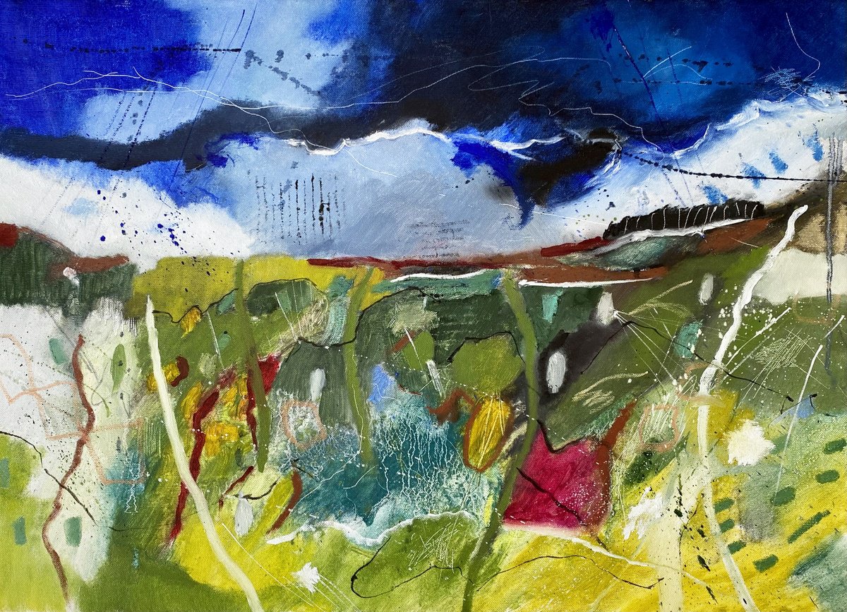 Autumn Fields By YS?rei, 28 X 20, Artwork For Sale On Artfinder