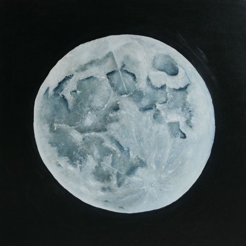 Wolf Moon January 2011 by Laura Gompertz