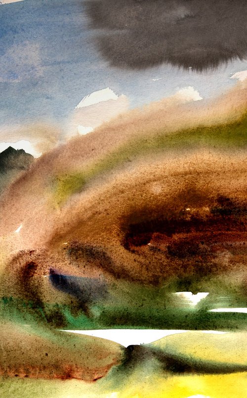 Passing Shower 2 by Elizabeth Anne Fox