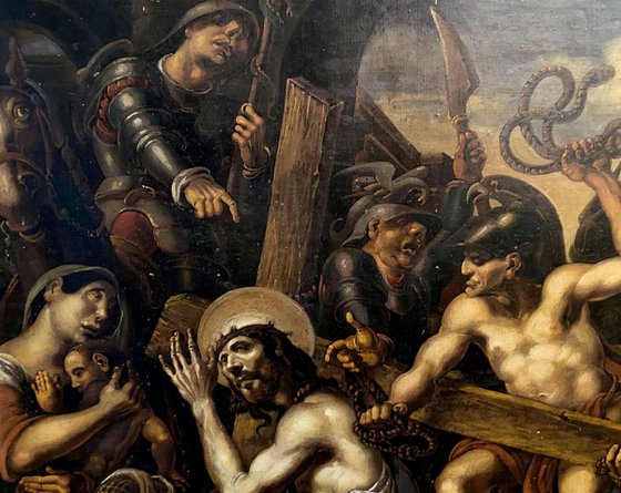 Carrying the cross