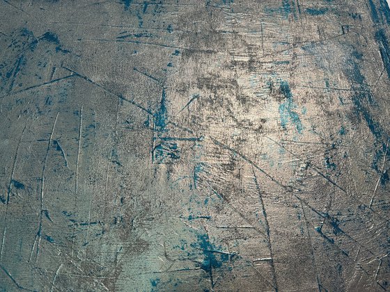 The Magic of Winter Abstrakt 80x130x2 cm