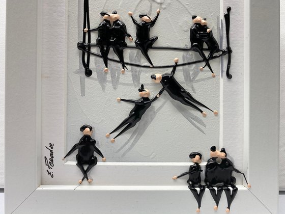 Action.3D Freedom. Eka Peradze Art.