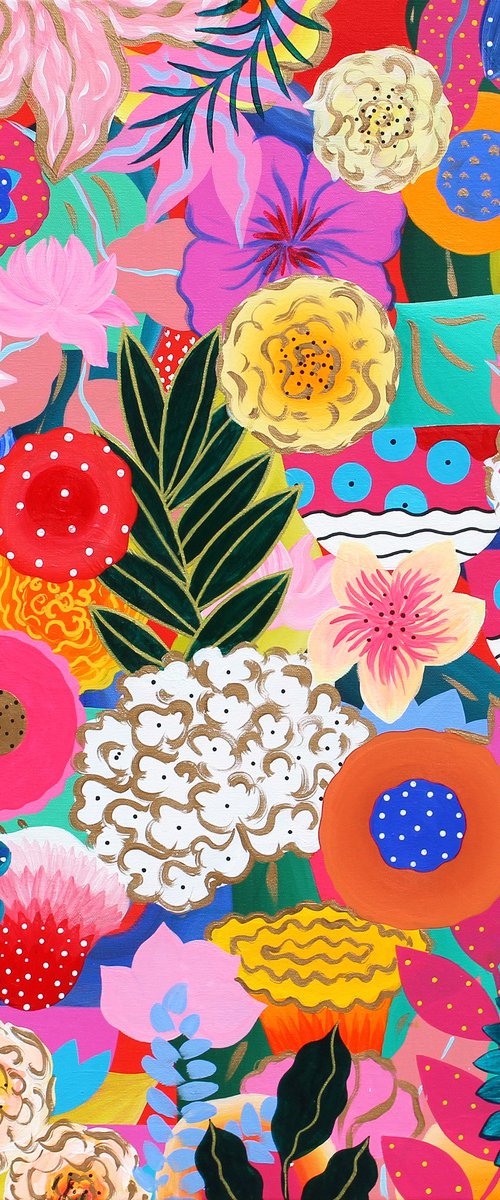 "Afternoon in the Flower Bed" by Martina Boycheva