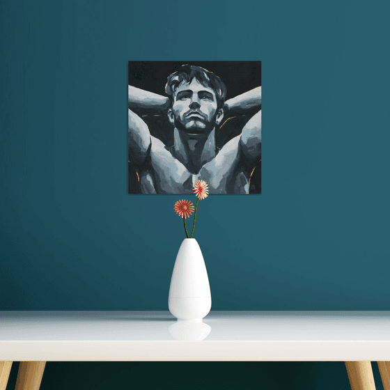 Rest in Strength Male portrait