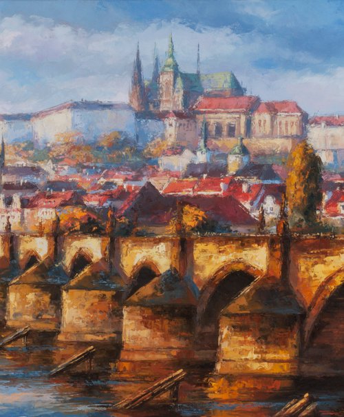 Prague bridges by Alexandr Klemens