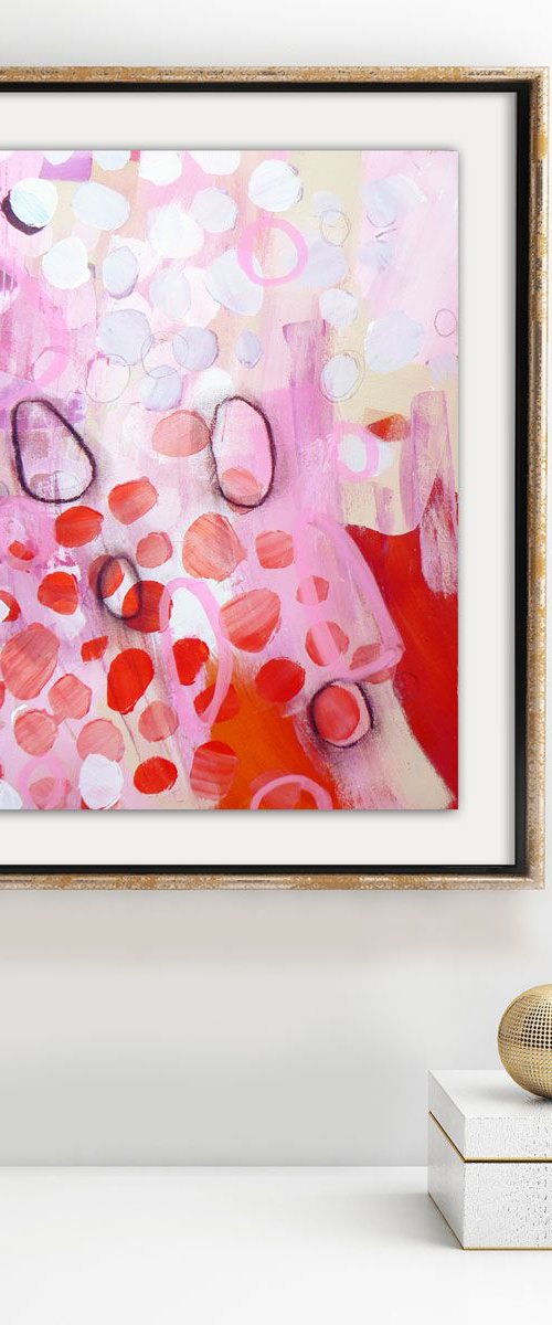Playing with petals by Carolynne Coulson