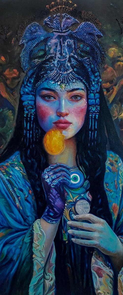 The Shaman's Light of Blessing by Fatih Sungurtekin