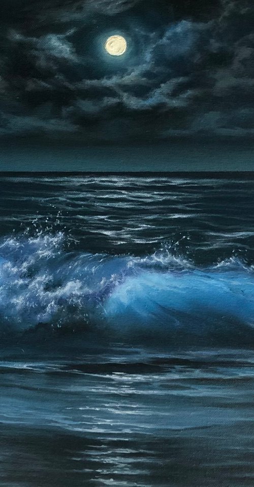 Sapphire Night by Alesia Yeremeyeva