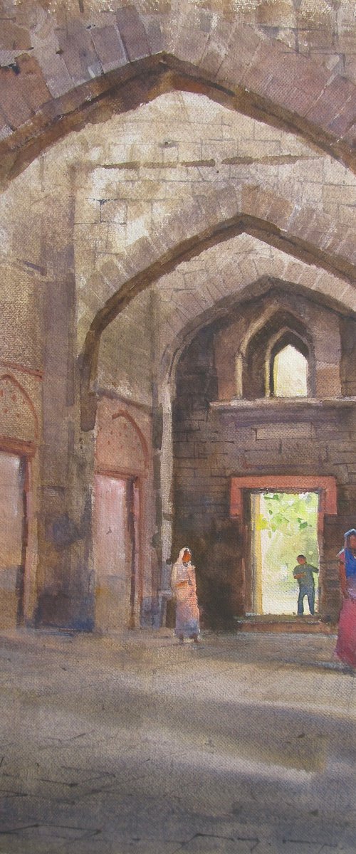 Jahaz Mahal, Mandu by Bhargavkumar Kulkarni