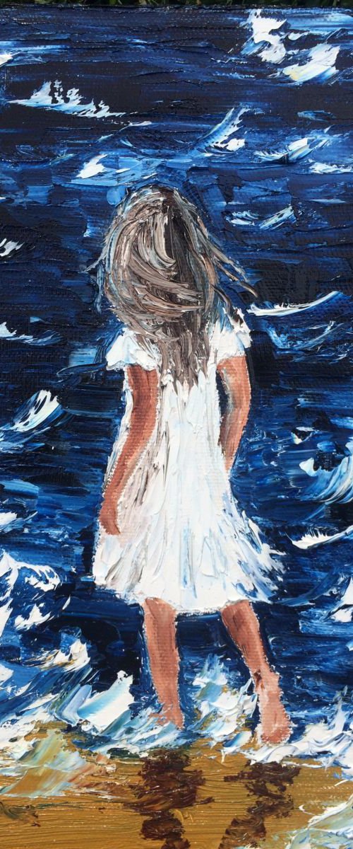 Girl by the sea by Inna Montano