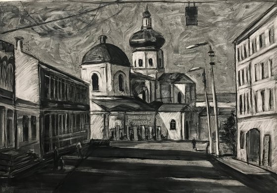 Church of Nikola Pritisk in Kiev