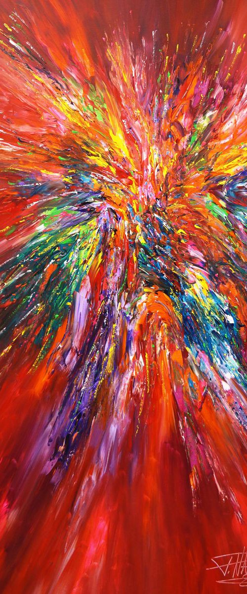 Energy Red  XL 4 by Peter Nottrott