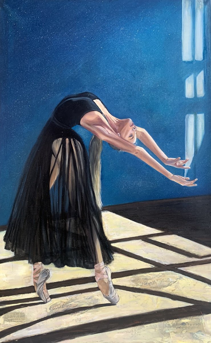 Ballerina. Black swan by VICTO