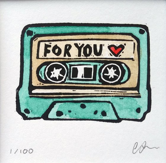 Tiny tapes - Turquoise for you Tape