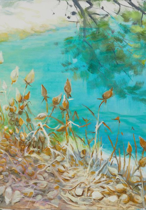 Dry Grass, 60x100cm (24x39in) by Alexander Levich