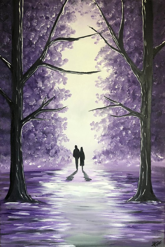 Through The Violet Trees 4