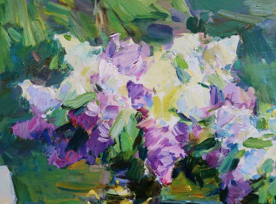 Irises and Lilacs