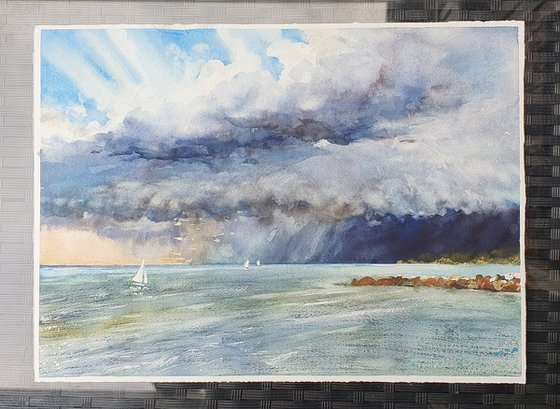 Before the thunderstorm