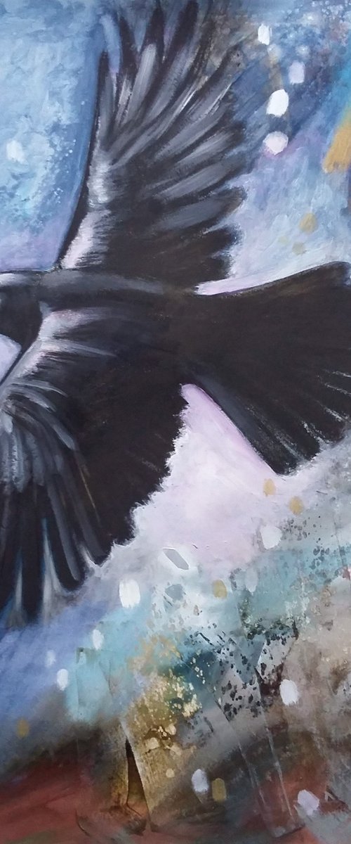 As the crow flies by Carolynne Coulson