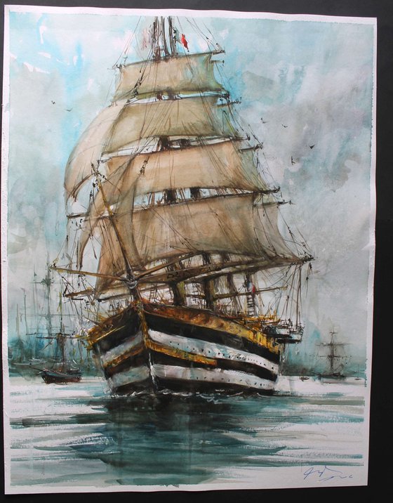 Amerigo Vespucci Ship