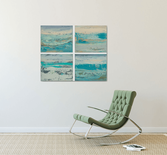 Four emotional seascapes