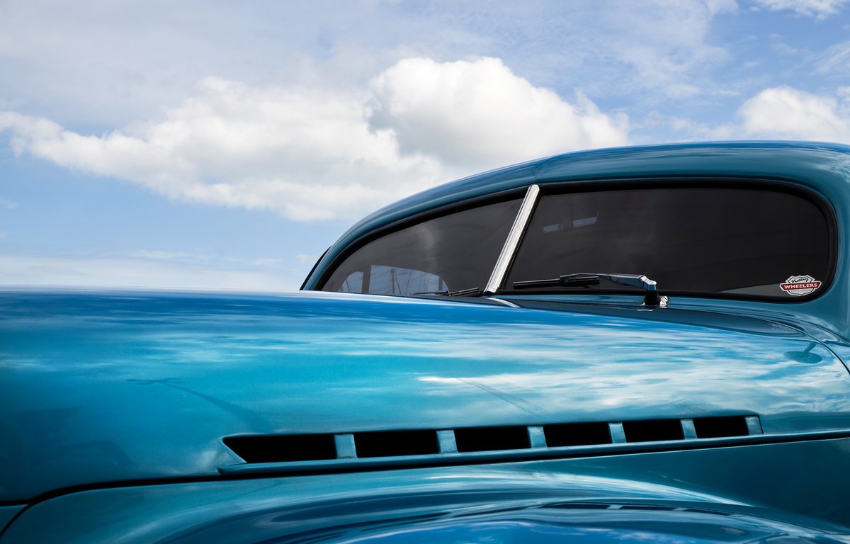 Photorealistic Transport Photograph By Andrew Lever, 60 X 40, Mystery Car, Original Artwork