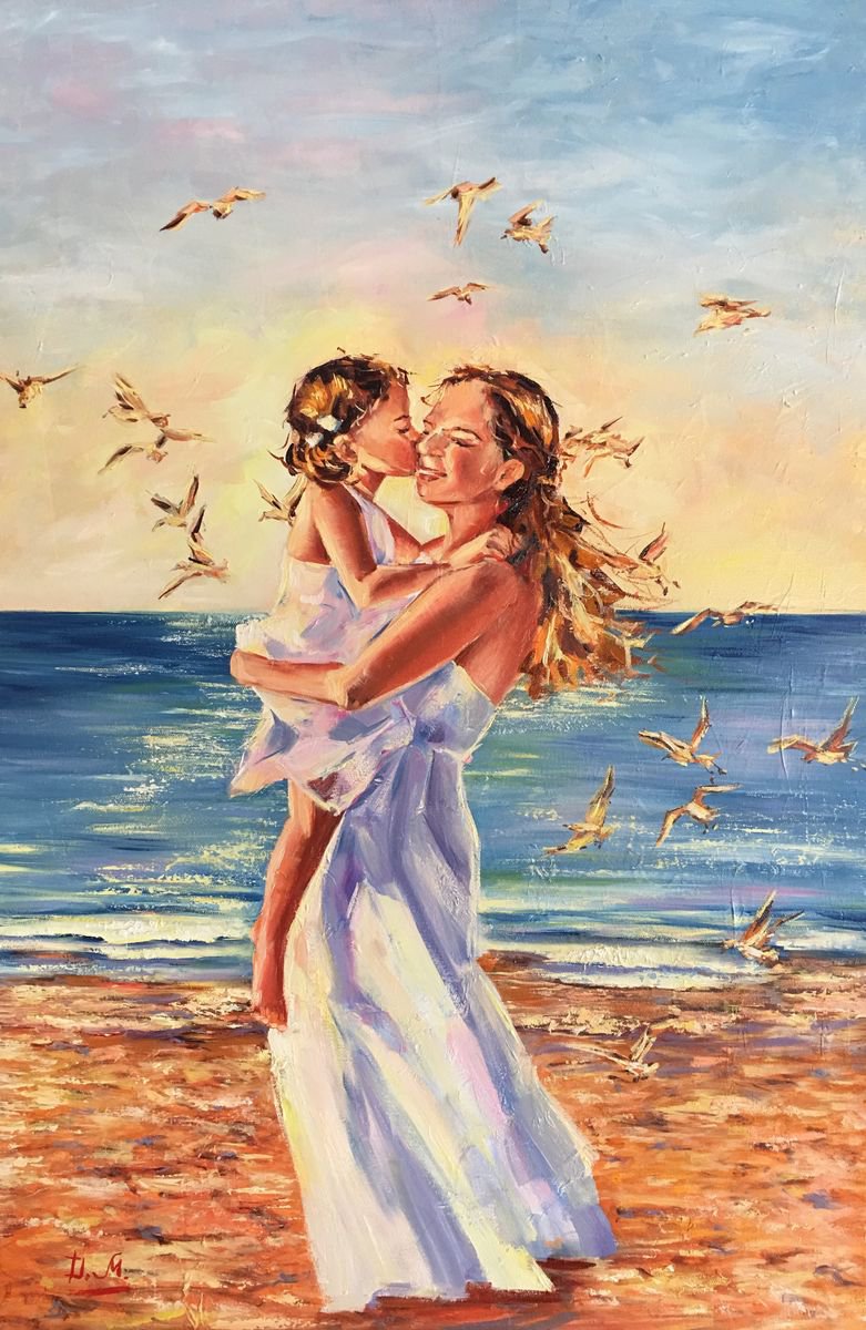 Moments Of Happiness By Diana Malivani, 24 X 35, Artwork For Sale On Artfinder