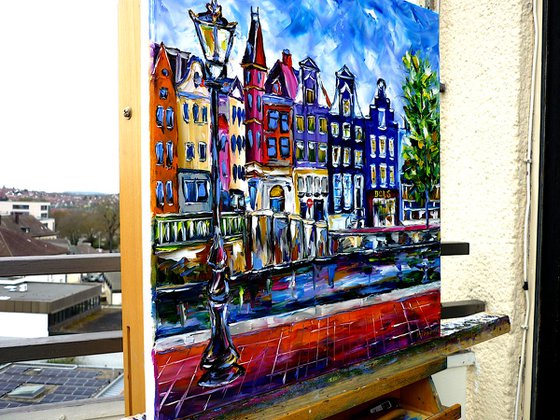 Amsterdam cityscape