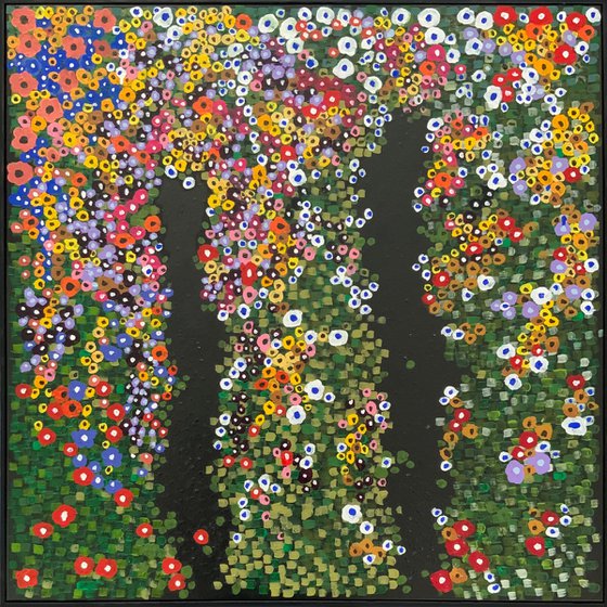 KLIMT'S NIGHT GARDEN