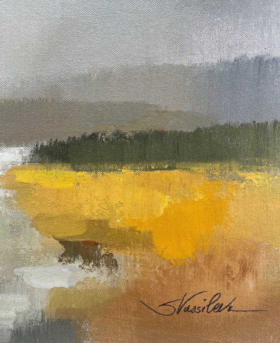 Fog and Golden Fields