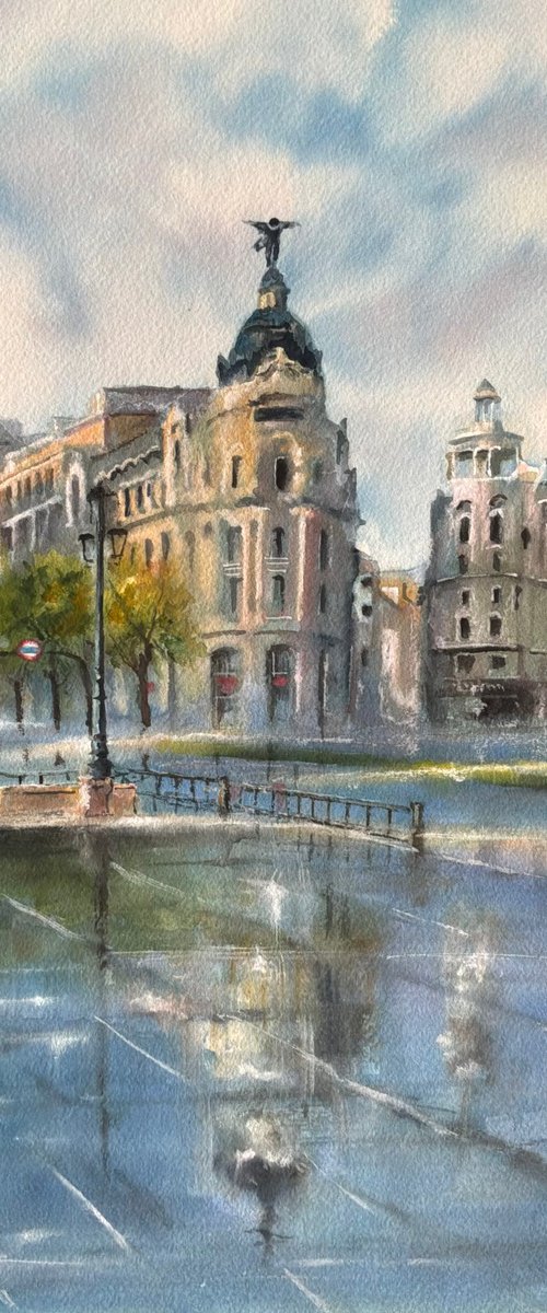 Madrid Reflections by Darren Carey