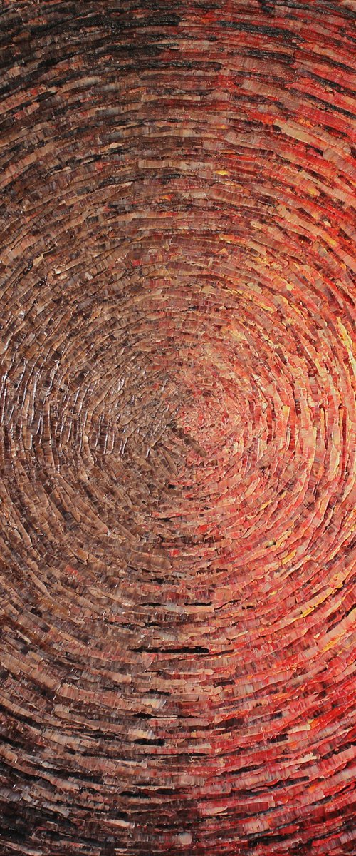 red brown mixed shine by Jonathan Pradillon